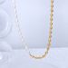 French Ins Minimalist Niche Design Titanium Gold Freshwater Pearl Splicing Steel Bead Necklace Jewelry_ipsvogv.com