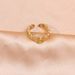 Explosions Metal Sense Opening Ring Women's Light Luxury Niche Sex Cold Style Food Finger Ring_ipsvogv.com
