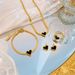 Body 【 Full Titanium Steel 】 Love Plate Set With Unique And Simple Personality, Real Gold Necklace Inside The Wind 【 】 Personality,_ipsvogv.com
