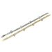 Hip Hop Style Personalized Splicing Peach Heart Rowed Diamond Necklace for Men and Women Rap Street Dance Cool Neck_ipsvogv.com