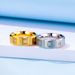8mm titanium steel diamond matte brushed ring style unisex ring_ipsvogv.com