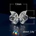 Cao Shi's a Popular Female Online Live Broadcast, Same Light Luxury Bowknot Zircon Ring for Women_ipsvogv.com