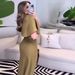 Women's Clothing Women's Fashion Shawl Collar Sexy High Slit Skirt Suit_ipsvogv.com