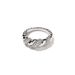 Women's Jewelry Rope Ring Full Of Diamond RingHigh End Design Fashion Twist Retro Index Finger Ring Pinky Ring_ipsvogv.com