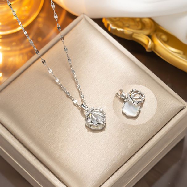 Female Internet Celebrity Double Layered Cabbage Shell Zirconia Small And Luxury New Design Sense Pendant Temperament_ipsvogv.com