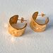 Women’s Jewelry Set Fashion Fashionable Niche INS Retro Titanium Steel Lava Fold Earrings_ipsvogv.com