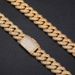 Men's Jewelry High Quality Necklace 18mm Bubble Chain Men's Necklace Hip Hop Trend Street Jewelry Necklace_ipsvogv.com