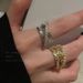 【 2312 People Collection 】 Multi Layer Zircon Open For Women, Light Luxury, Niche Design, High-end Feel, Index Finger_ipsvogv.com