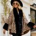 Women's Clothing autumn and winter rex rabbit fur warm thickened cloak shawl coat women_ipsvogv.com
