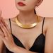 Wind Street Punk Internet Celebrity Collar Stainless Steel Trendy Exaggerated Opening Accessories_ipsvogv.com