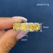 Cao Shi's Best-selling Diamond Princess Series Quadrilateral Luxury Exquisite High-end Women's Ring_ipsvogv.com