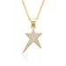 Retro Hot Girl Y2k Star Five Pointed Star Pendant Stacking Necklace Sweet Cool Micro Inlaid Copper Plated Niche Design Clavicle_ipsvogv.com