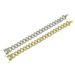 Hip hop full diamond men's with bold and exaggerated Miami Cuban bracelet width 15mm_ipsvogv.com