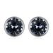 Women's Jewelry Uses Austrian Elements Crystal Earrings With Round Faces To Make Them Look Thinner Simple 925 Sterling Silver Earrings_ipsvogv.com
