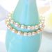Stainless Steel Pearl Inlaid Zircon Round Ball Bracelet Ladies Jewellery Gifts For Women Mum_ipsvogv.com