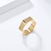 Men's Jewelry Cold Neutral Style Titanium Steel Six Sided Smooth Engraved Ring Men's Fashion Niche Personality Stainless Steel Ring_ipsvogv.com