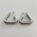 INS Fashionable Niche INS Retro Titanium Steel Triangle Balance Beam Earrings_ipsvogv.com
