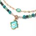 Fashionable Jewelry Simple Alien Devil Eye Pendant Women's Necklace Clavicle Chain_ipsvogv.com