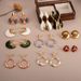 Fashion Geometric Contrast Earrings Tassel Oil Drop Earrings Retro High End Design New Earring Accessories Women_ipsvogv.com