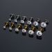 1Pair/2Pcs Medical Stainless Steel Crystal Zircon Ear Studs Earrings For Women/Men Cartilage Piercing Jewelry_ipsvogv.com