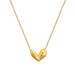 Body 【 Full Titanium Steel 】 Small Tender Bud Personality Extremely Simple Wind Furnace Real Gold Necklace For Women 【 】_ipsvogv.com
