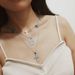 Jewelry Hot Selling Strip Clover Cross Multi-layer Necklace_ipsvogv.com