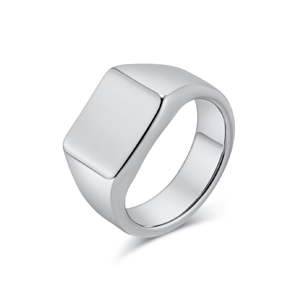 INS cold style simple geometric smooth tungsten steel ring ring men's quality tungsten gold jewelry Tungsten ring_ipsvogv.com