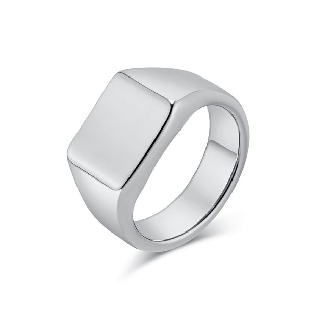 INS cold style simple geometric smooth tungsten steel ring ring men's quality tungsten gold jewelry Tungsten ring_ipsvogv.com