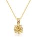 Millennium Rose Cut 3A Zirconium Pendant Necklace Female S925 Silver Super Flash Colored Gem Clavicle Chain Light Luxury Fashion_ipsvogv.com