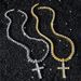 New Style Religious Pendant Hip Hop Creative Personalized Cross Necklace_ipsvogv.com