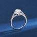 925 Silver Ring Female Angel Kiss Zircon Ring Japanese And Korean Fashion Closed One Carat Diamond Ring Lover Gift Batch_ipsvogv.com