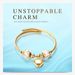 diy bracelet hot ins female titanium steel bracelet open love bracelet transshipment bead bracelet for men and women_ipsvogv.com