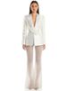 Spot 2024 Spring and Summer New Style Hollow Beaded Three Dimensional Flower Suit Pearl Sequin Mesh Trousers Set_ipsvogv.com