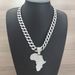 Men’s Jewelry Set Fashion Jewelry Jewelry New Alloy Map Pendant Personality Versatile Simple Fashion Men_ipsvogv.com