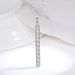 Women's Jewelry Set Fashion S925 Sterling Silver Popular Row Diamond Earrings Simple Micro Inlaid Moissanite Necklace Earrings Set_ipsvogv.com