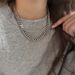 Hip Hop Cuban Chain Not Fade Titanium Steel Necklace Men's Women's Collarbone Chain Ins European And American Street Sweater Chain Accessories Tide_ipsvogv.com