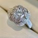 Unisex Fashion National Trend Ethnic Style Jewelry Retro Flower Zircon Ring Exquisite Flower Round Diamond Women's Ring_ipsvogv.com