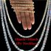 2024 Hip Hop 4mm Alloy Claw Necklace Rhinestone Row Tennis Chain Simple_ipsvogv.com