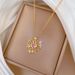 【 Titanium Steel 】 A Thread Hollow Heart Of Diamonds, Light Luxury Temperament, Gorgeous Full Diamond Necklace, Women's_ipsvogv.com