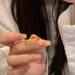 Color Tassel Ring Women, Adjustable, Niche Design, Vintage High-end Feel, Gift For Girlfriends_ipsvogv.com