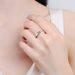 S Pure Silver Female Little Man Waist Crosses Star River, High End Proposal Diamond Ring, 50 Cent Mosang Stone Ring_ipsvogv.com