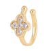1 Piece Simple Style U Shape Butterfly Plating Copper Gold Plated Ear Cuffs_ipsvogv.com