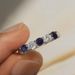 Cao Shi's Minimalist Five-star Luxury Temperament Ring, In Japan And South Korea, Popular Among Internet Celebrities,_ipsvogv.com