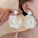 Flower New Earrings Super Hot Ins Niche Gentle Trendy Style Upscale Temperament Super Fairy Earrings_ipsvogv.com