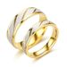 Korean Version Of Light Luxury Titanium Steel With Diagonal Stripes, Couple Pairs, Ring Making Trend, Tail Ring, Hand_ipsvogv.com