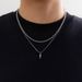 Jewelry Men's Stacked Rivet Necklace Necklace Niche Hip-hop Street Versatile Sweater Chain_ipsvogv.com
