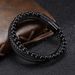 Men's Jewelry Stainless Steel Natural Tiger Eye Stone Bracelet Beads Hand Woven Agate Bracelet_ipsvogv.com