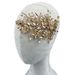 Handcrafted Champagne Crystal Bridal Headband With Rhinestone Chains For Wedding Accessories Diamond Piece Bridal Hair Accessories_ipsvogv.com