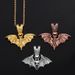 Halloween Skull Alloy Oil Drop Pendant With Exaggerated Personality, Men's Necklace_ipsvogv.com