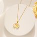 Copper Pendant With Oil Droplets, Small Daisy Stainless Steel Necklace, Ladies Pendant, Creative Can Open And Close The_ipsvogv.com